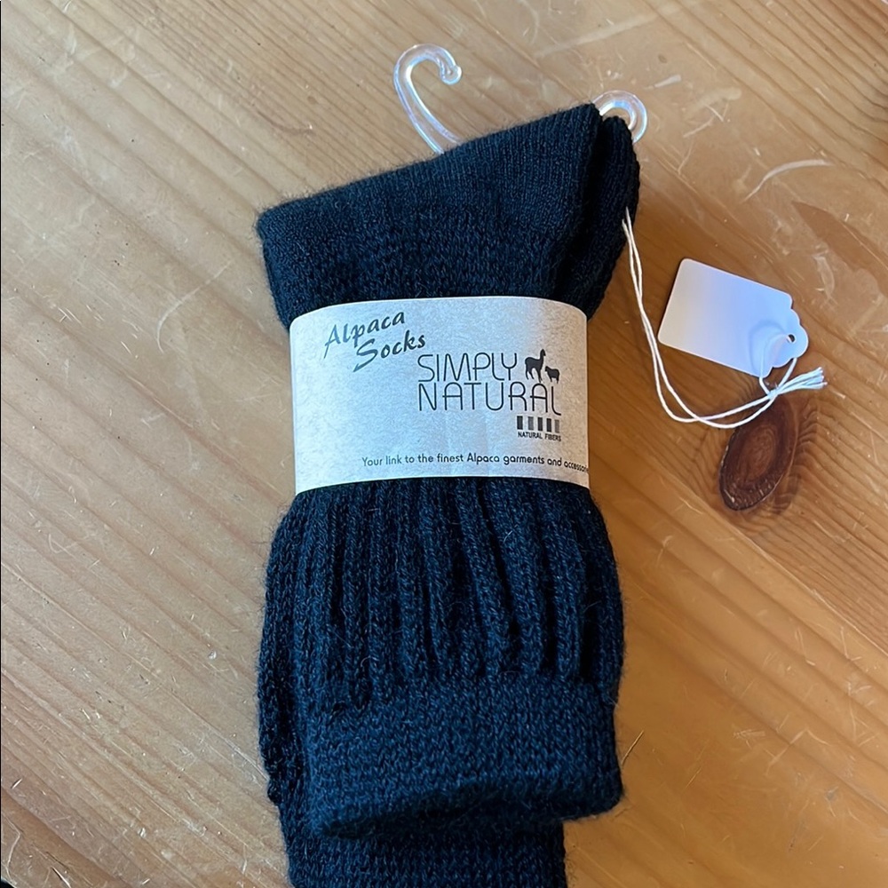 Alpaca Socks choose color n size 
Black ivory pink